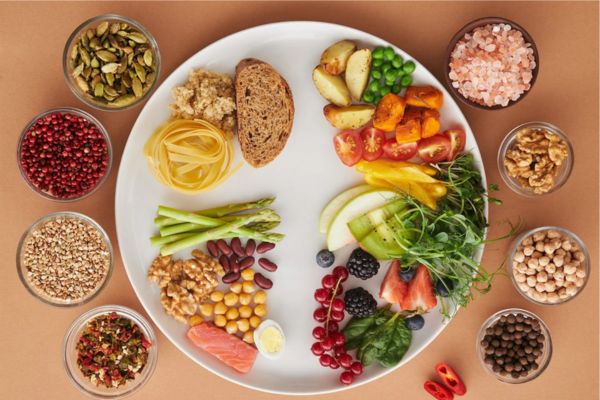 assiette équilibrée