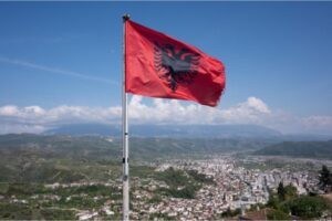 drapeau de l'Albanie
