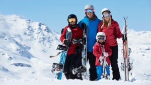 ski en famille