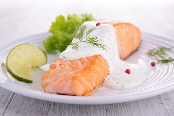 saumon et Sauce à l’aneth