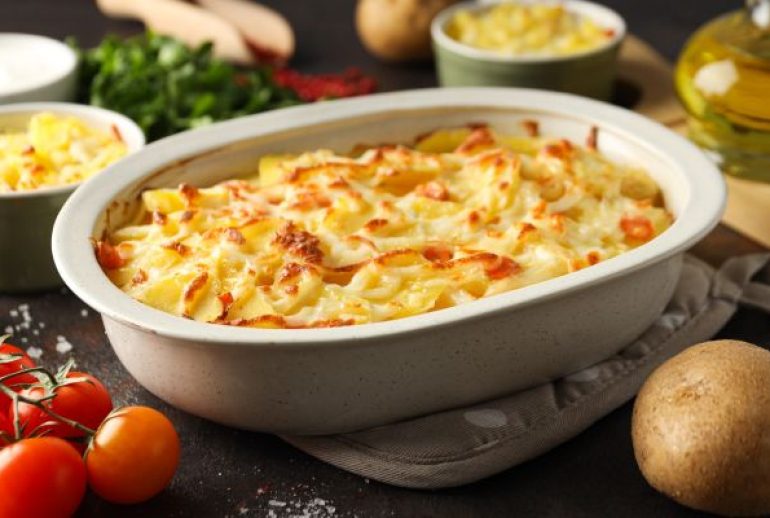 par quoi remplacer la béchamel dans un gratin