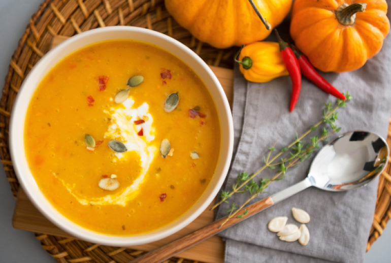 soupe au potiron recette de grand-mère