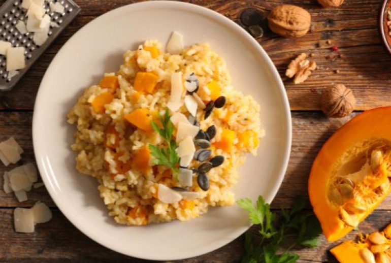Risotto au potiron